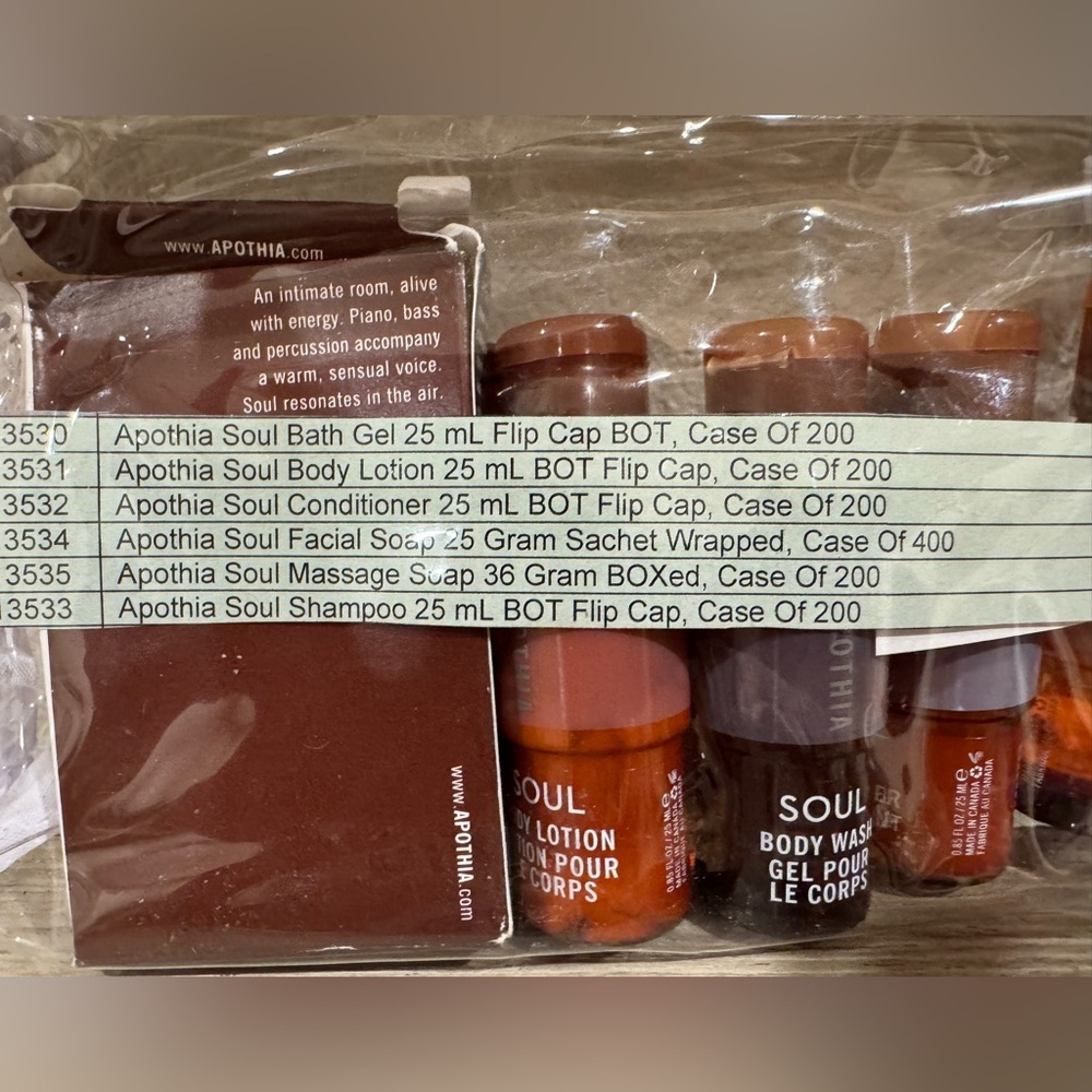 SOUL Travel Sample Pack. New - Picture 2 of 2